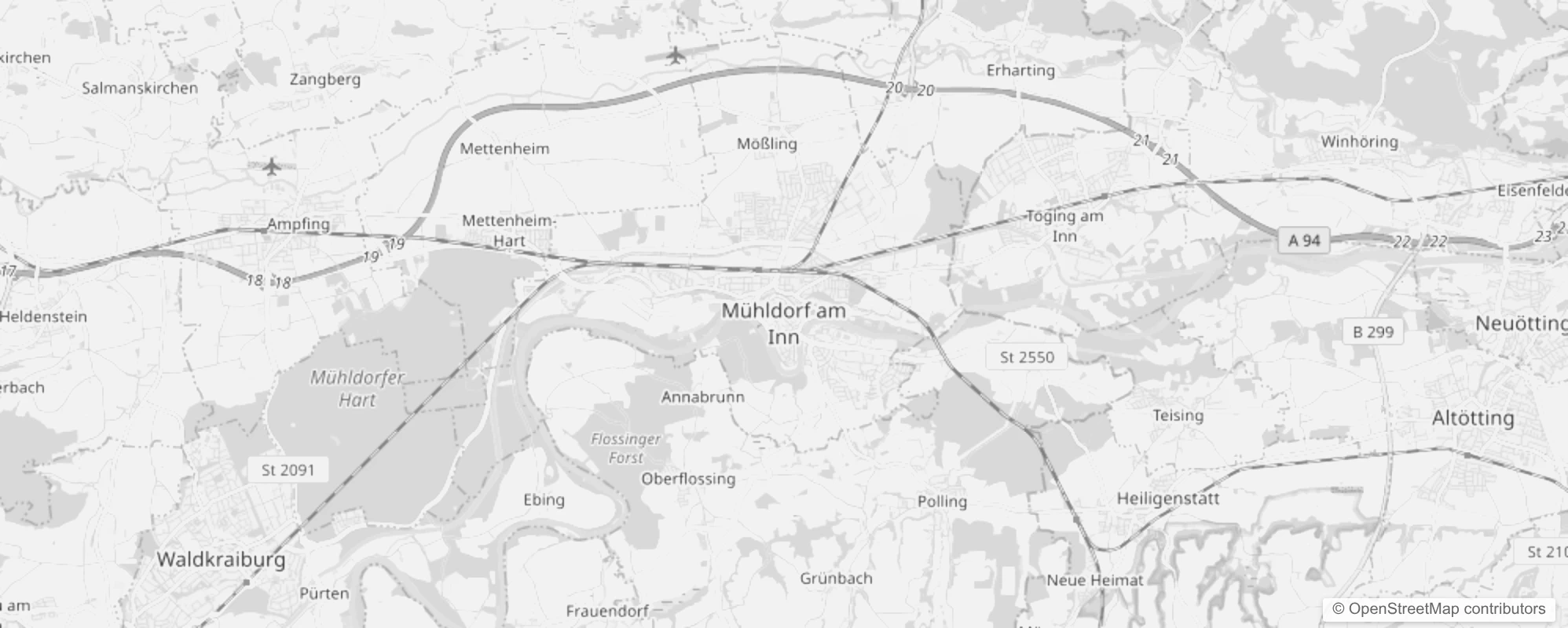 Bild von Stadtteile in Mühldorf a. Inn