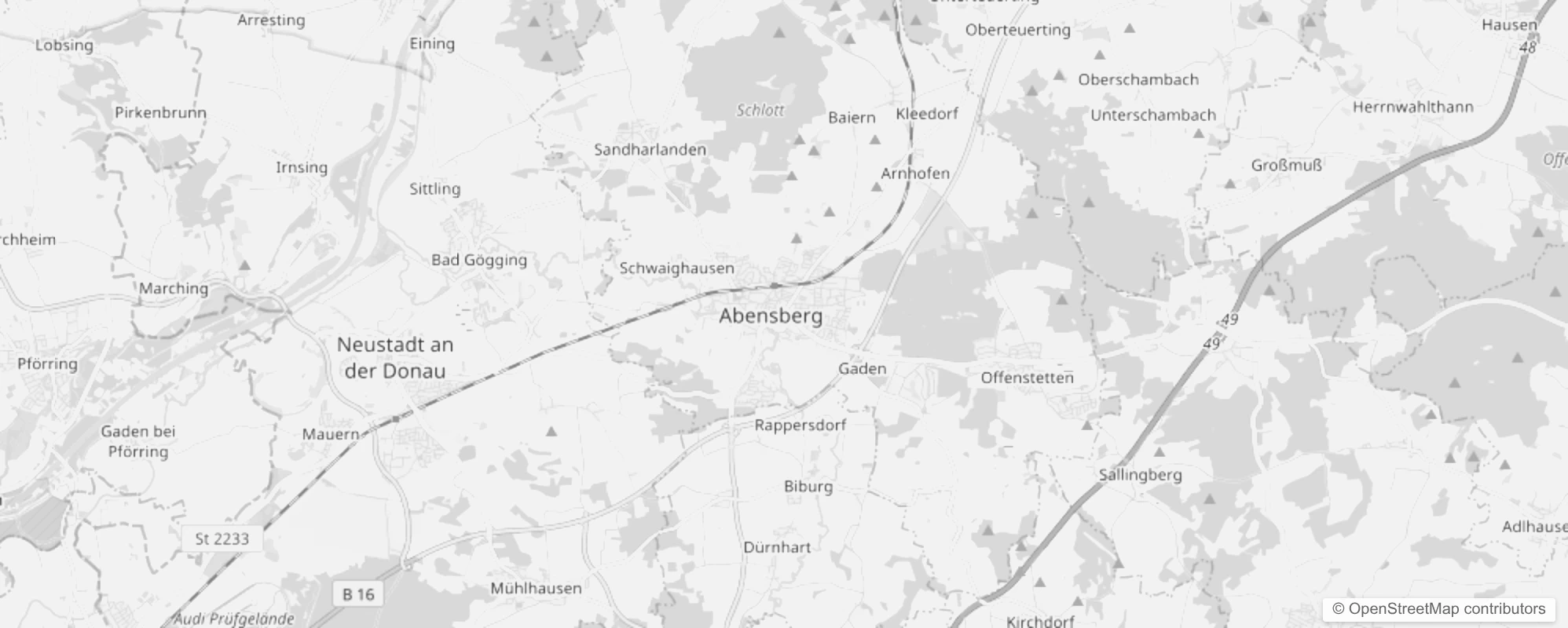 Bild von Stadtteile in Abensberg