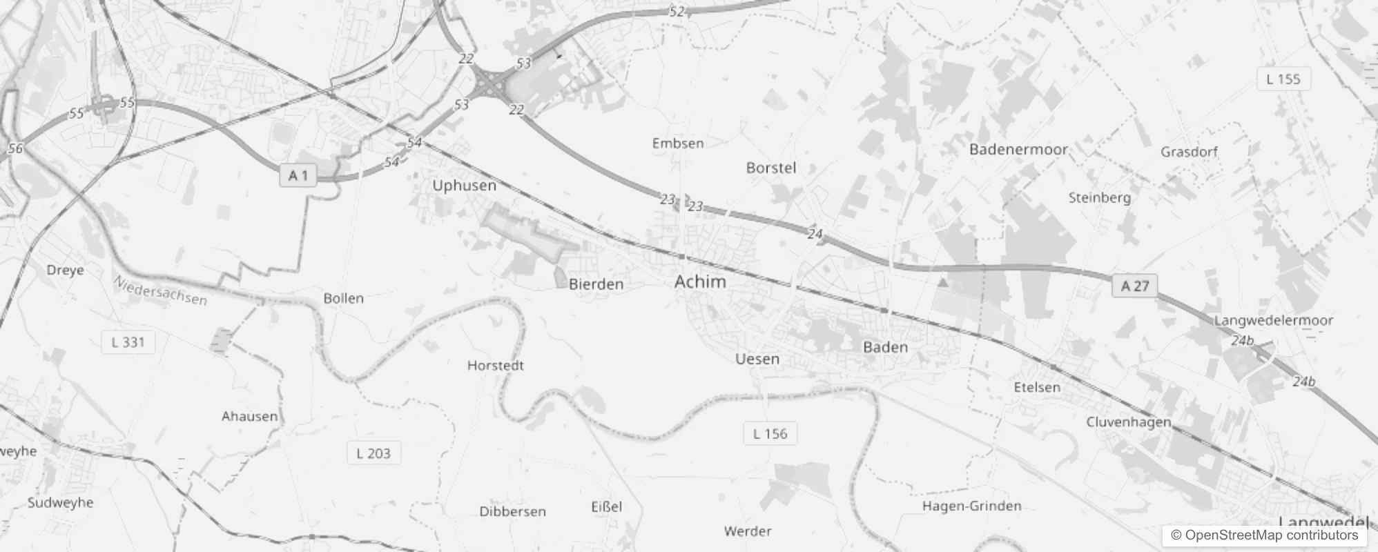 Bild von Stadtteile in Achim