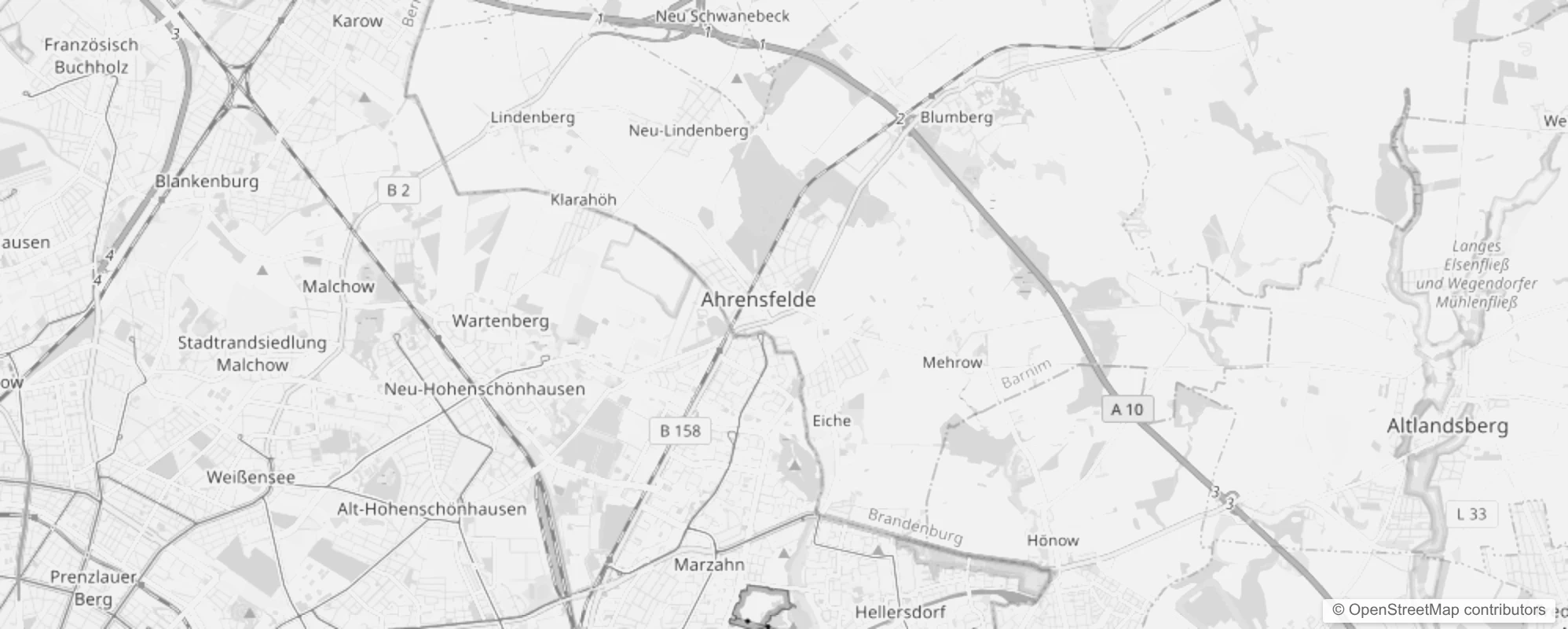 Bild von Stadtteile in Ahrensfelde