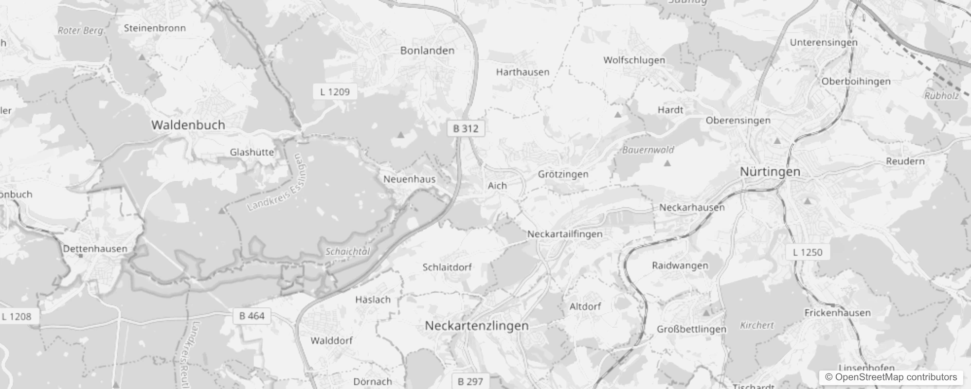 Bild von Stadtteile in Aichtal