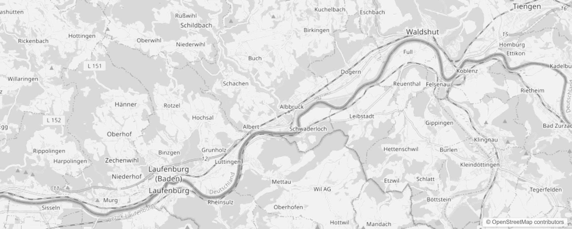 Bild von Stadtteile in Albbruck