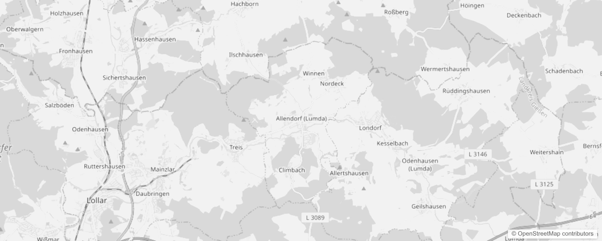 Bild von Stadtteile in Allendorf (Lumda)