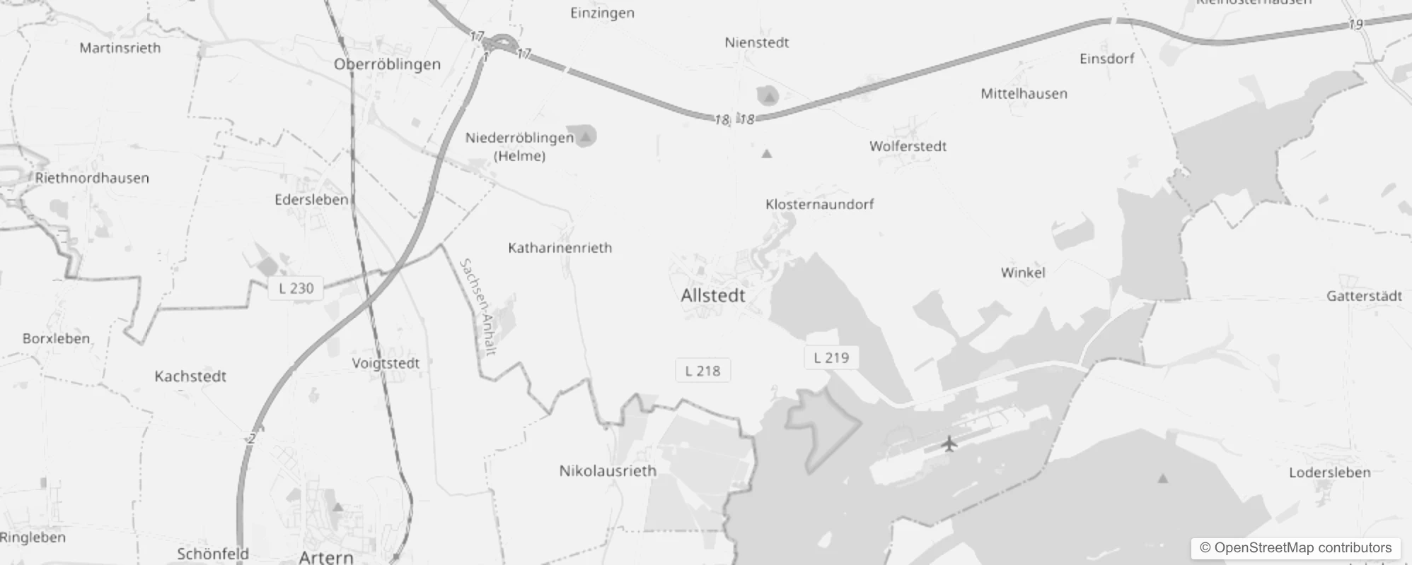 Bild von Stadtteile in Allstedt