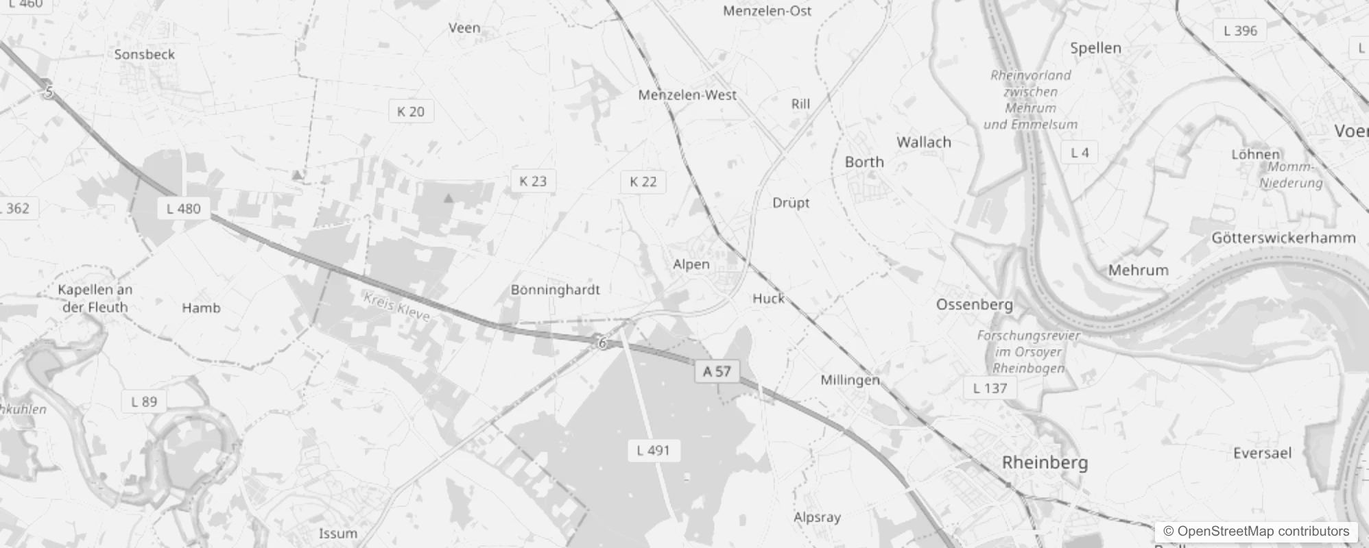 Bild von Stadtteile in Alpen