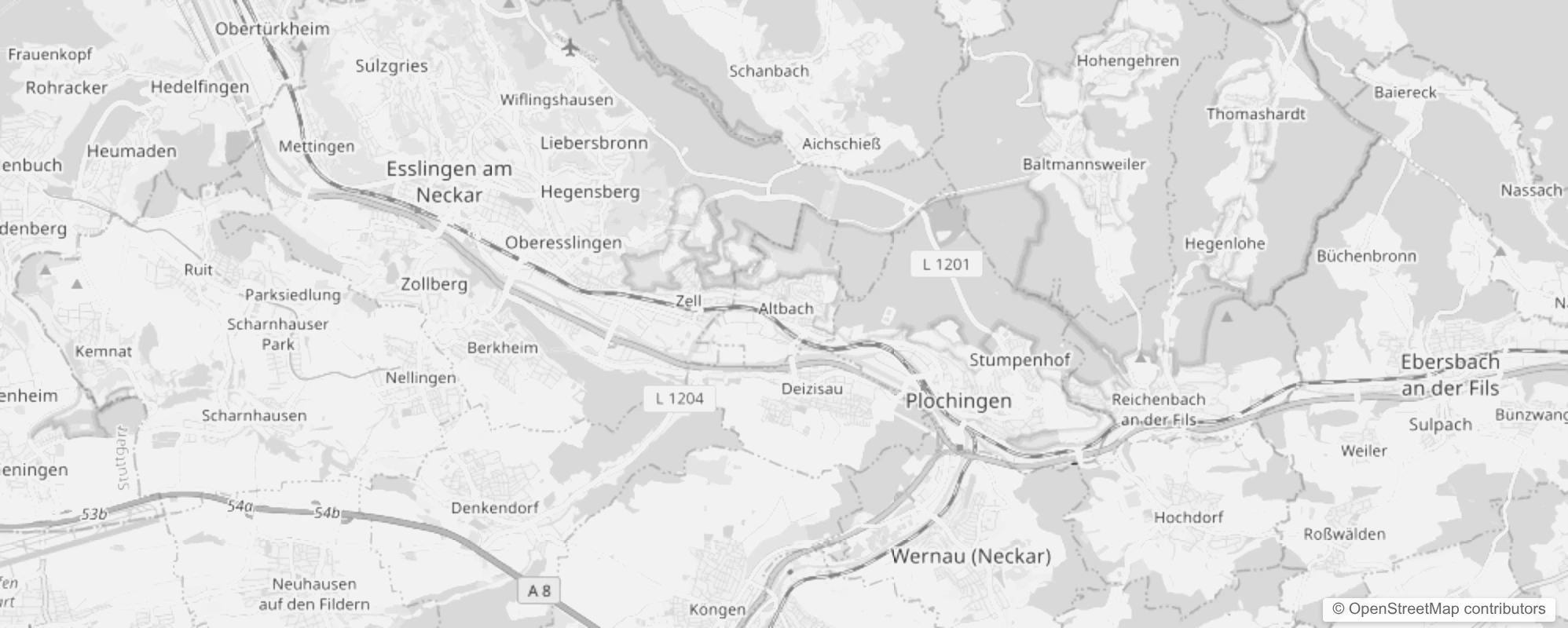 Bild von Stadtteile in Altbach