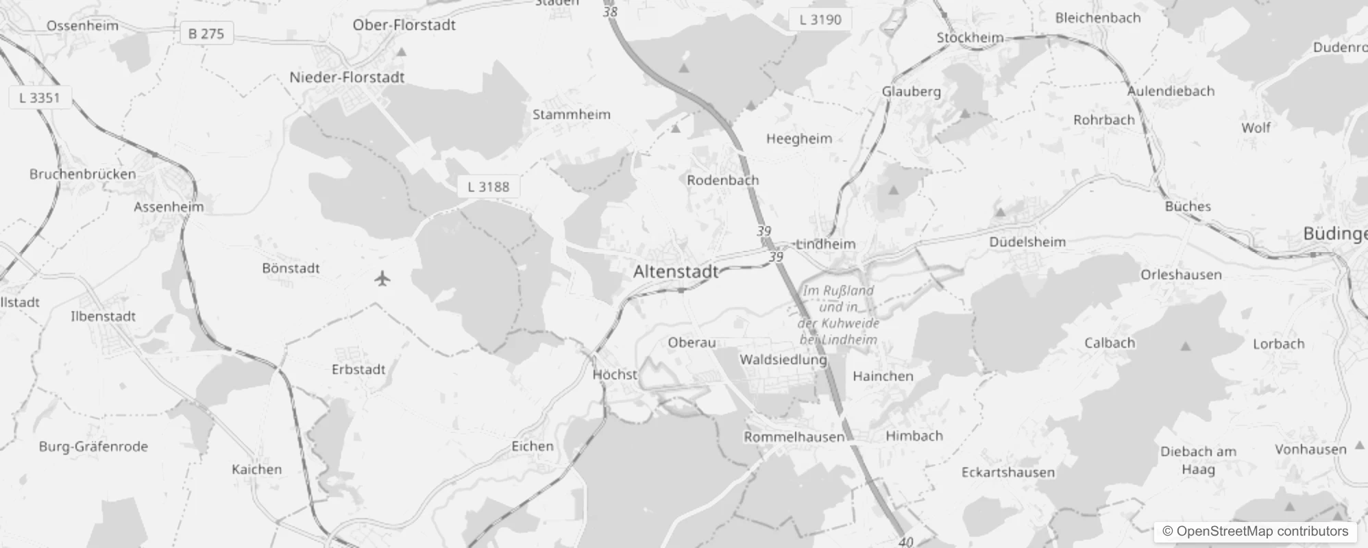 Bild von Stadtteile in Altenstadt