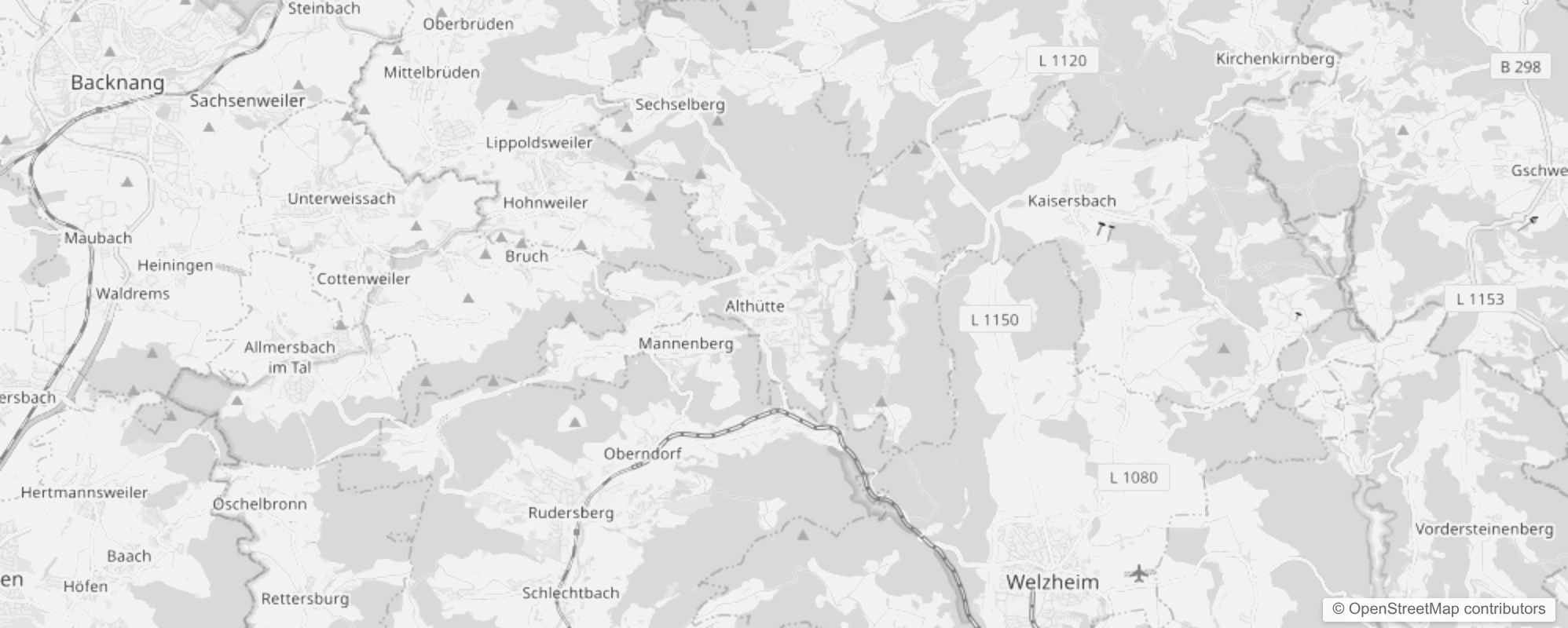 Bild von Stadtteile in Althütte