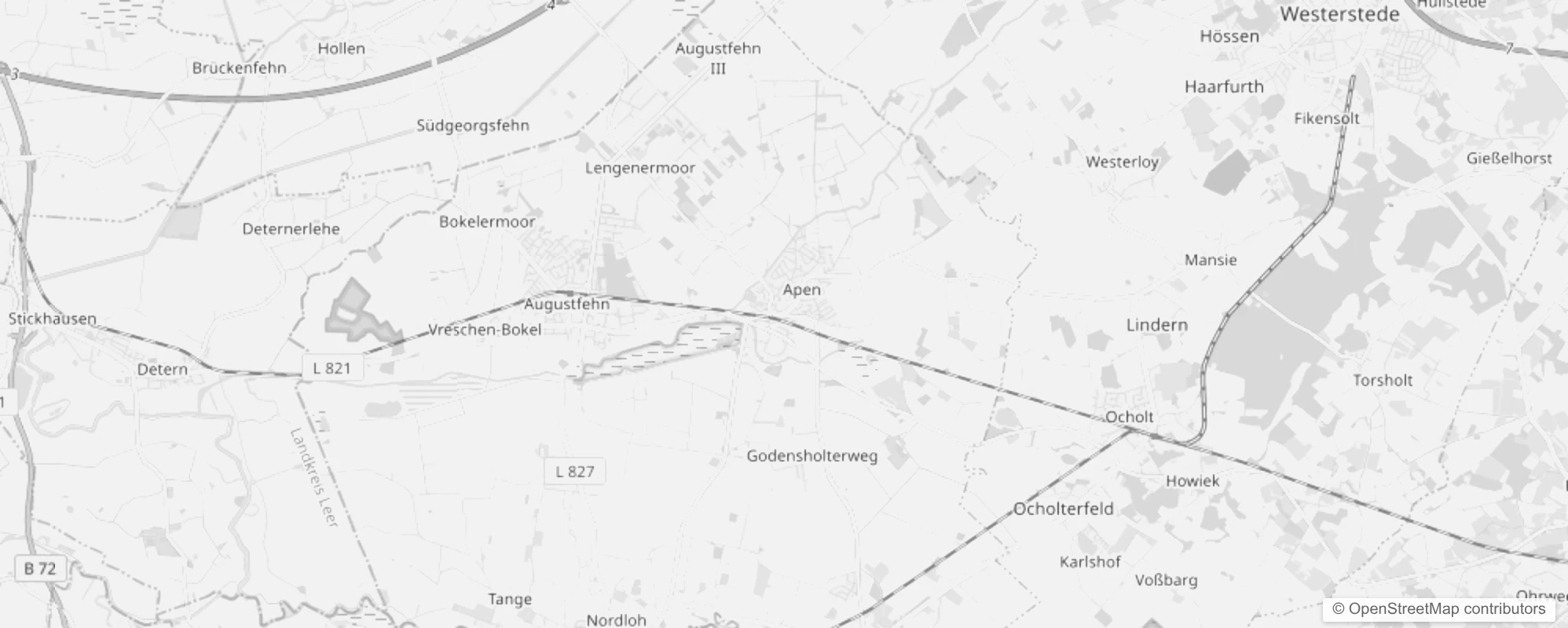 Bild von Stadtteile in Apen