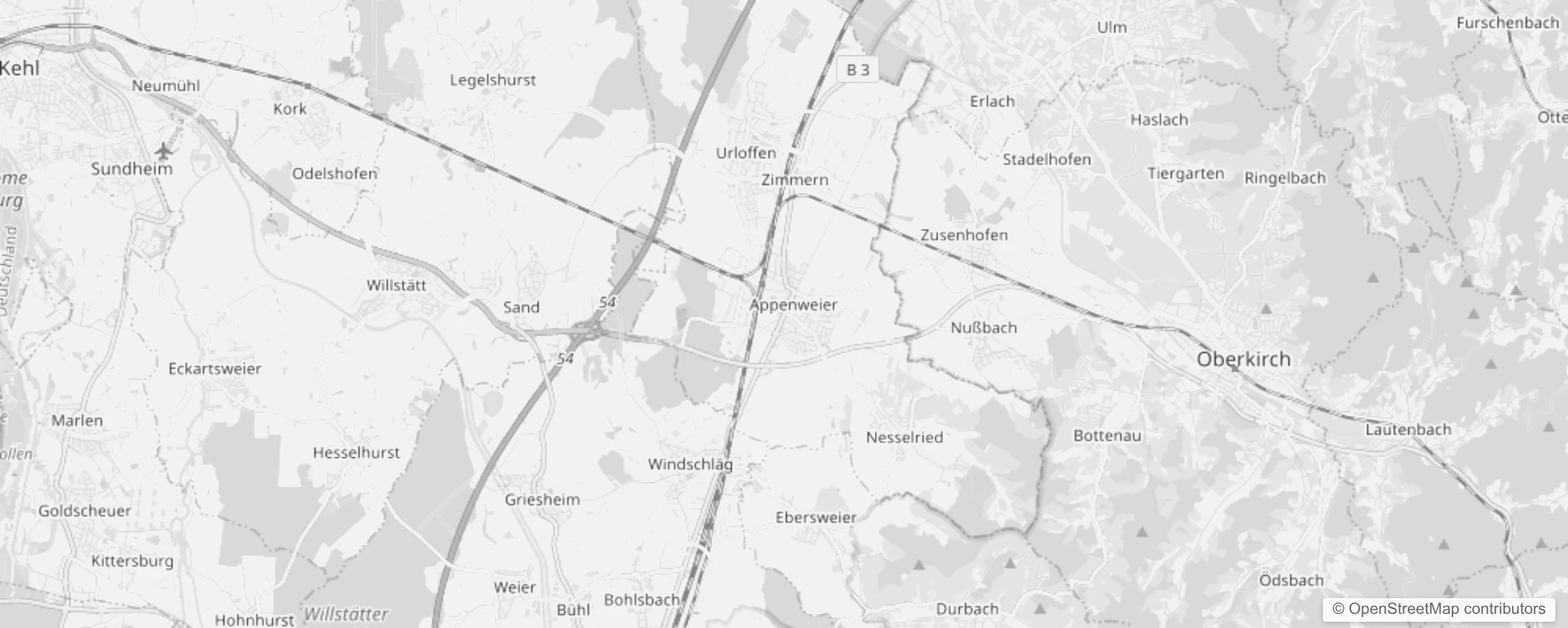 Bild von Stadtteile in Appenweier