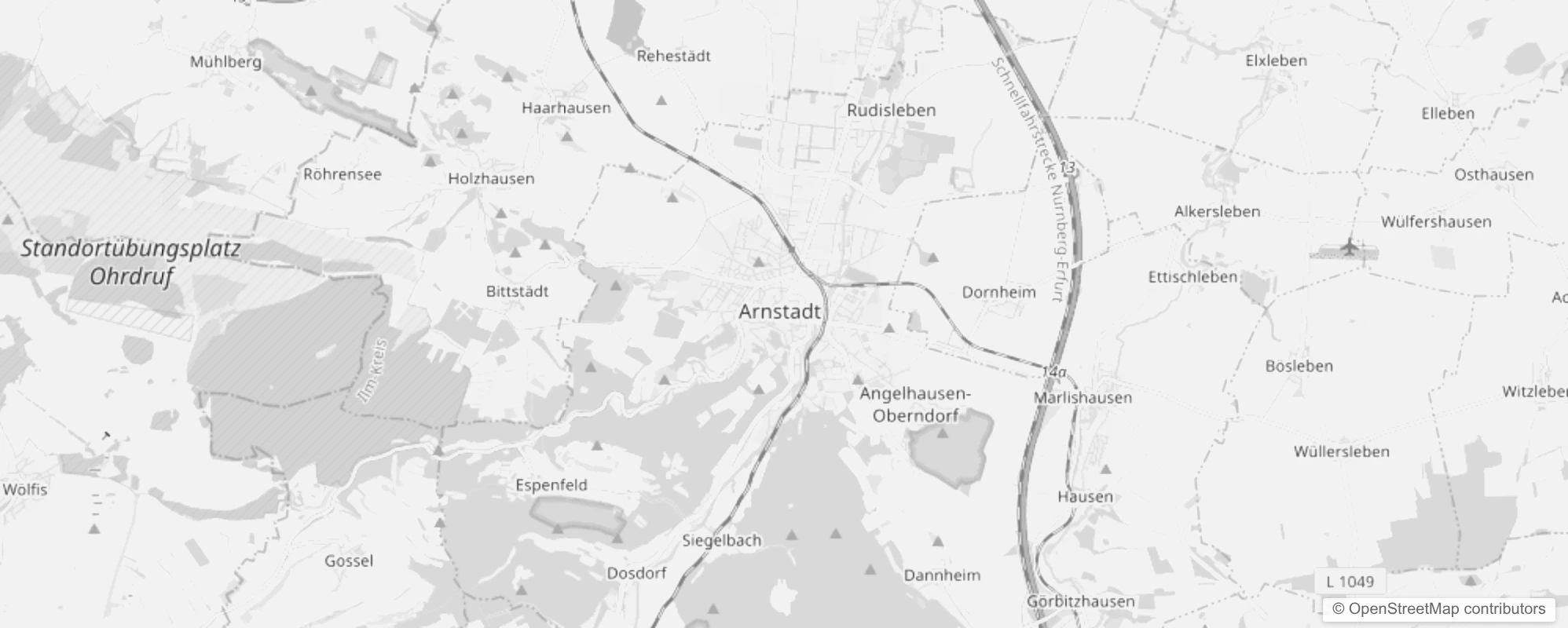 Bild von Stadtteile in Arnstadt