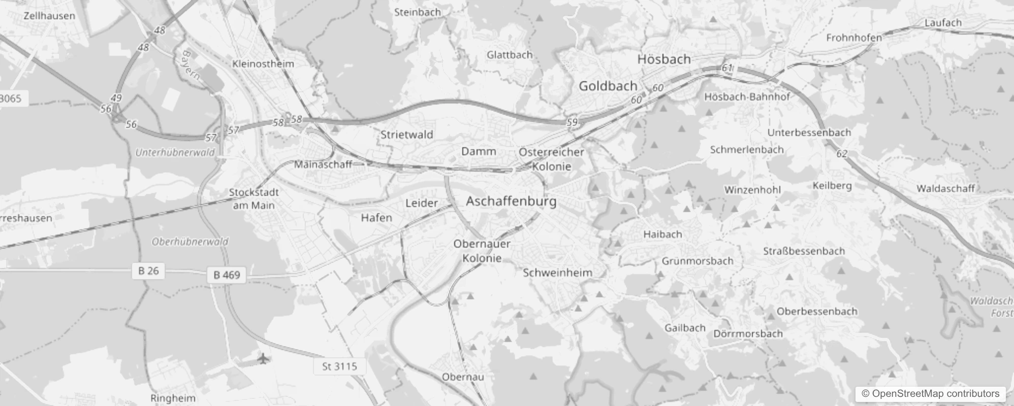 Bild von Stadtteile in Aschaffenburg