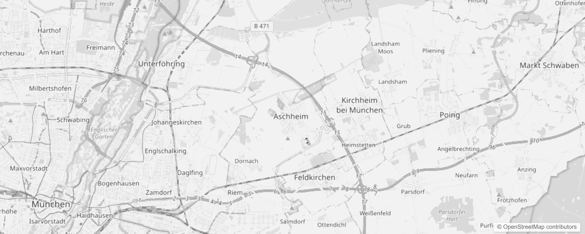 Bild von Stadtteile in Aschheim