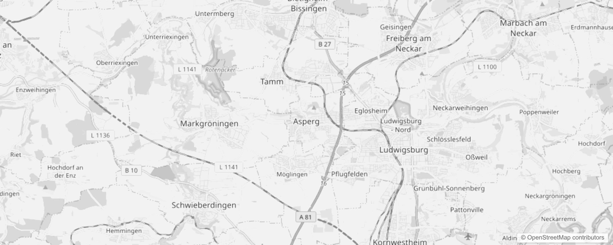 Bild von Stadtteile in Asperg