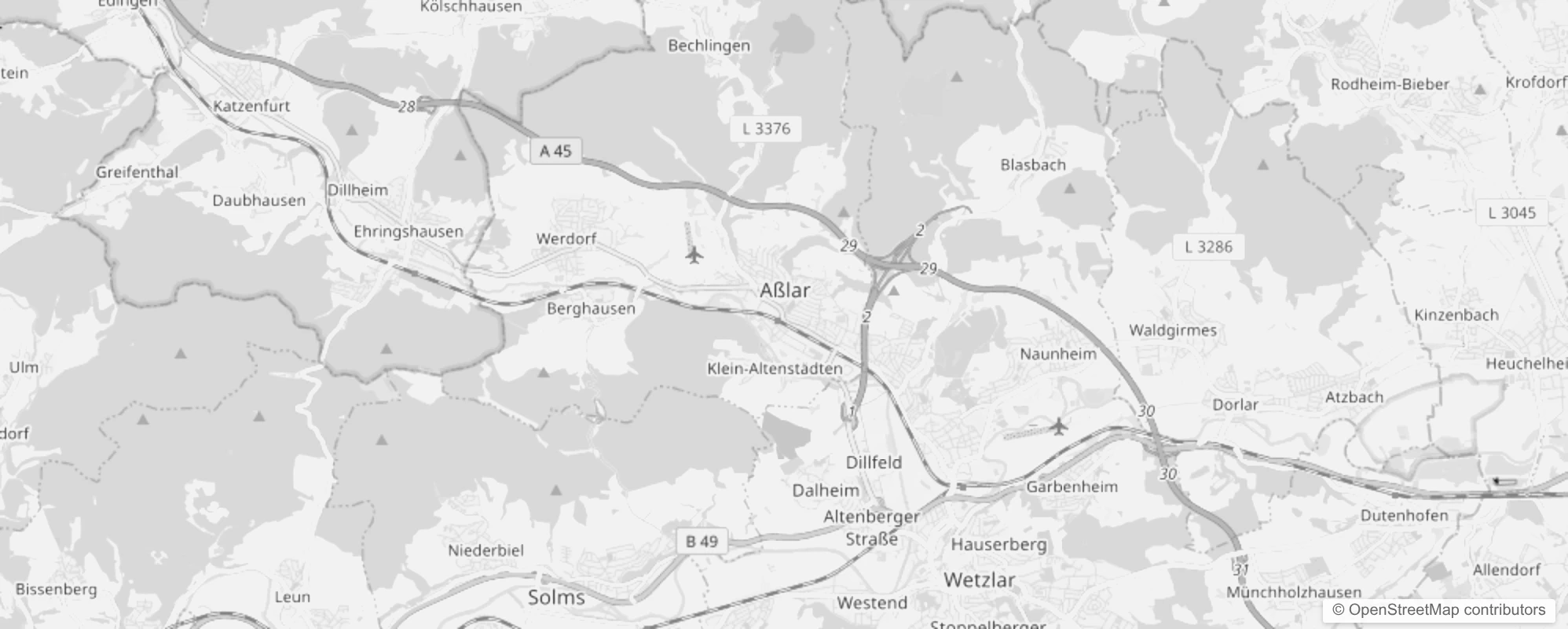 Bild von Stadtteile in Aßlar