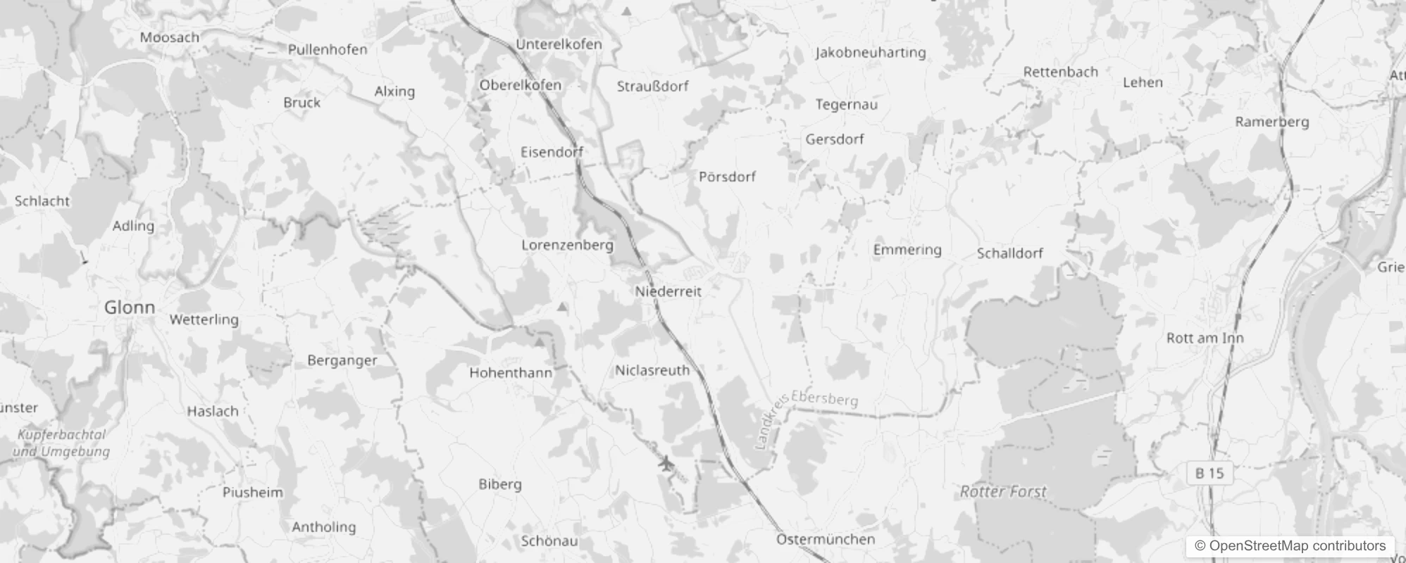 Bild von Stadtteile in Aßling