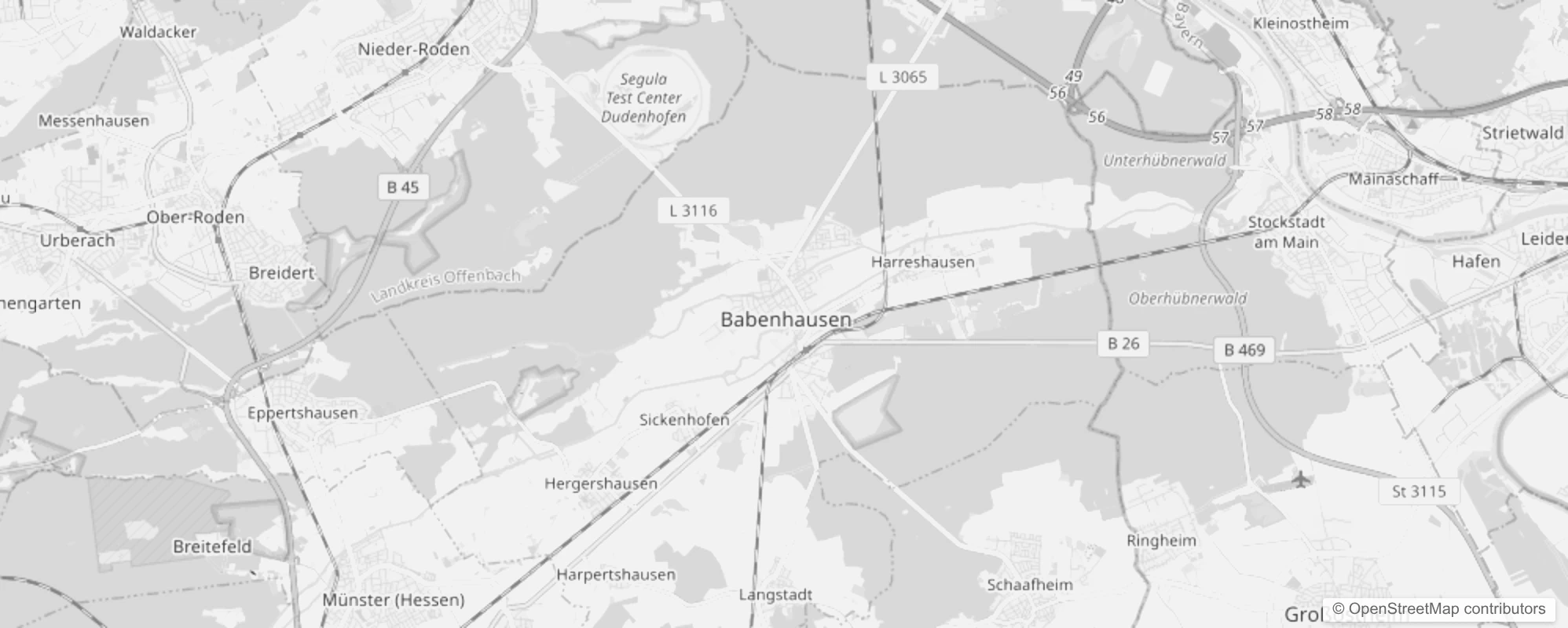 Bild von Stadtteile in Babenhausen
