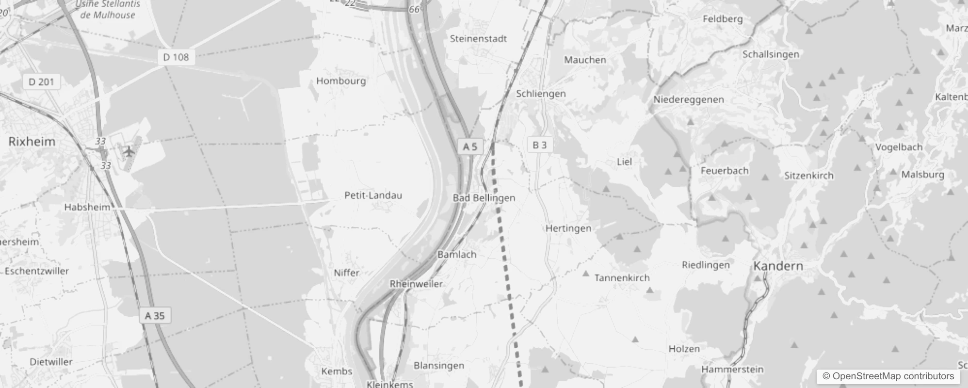 Bild von Stadtteile in Bad Bellingen