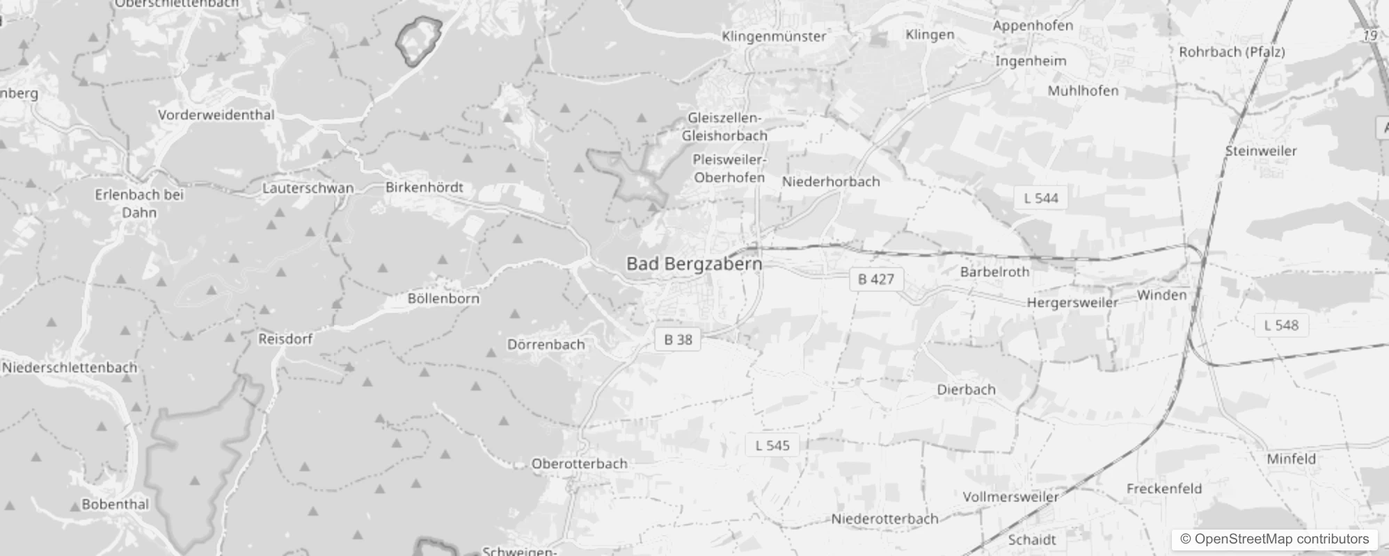 Bild von Stadtteile in Bad Bergzabern