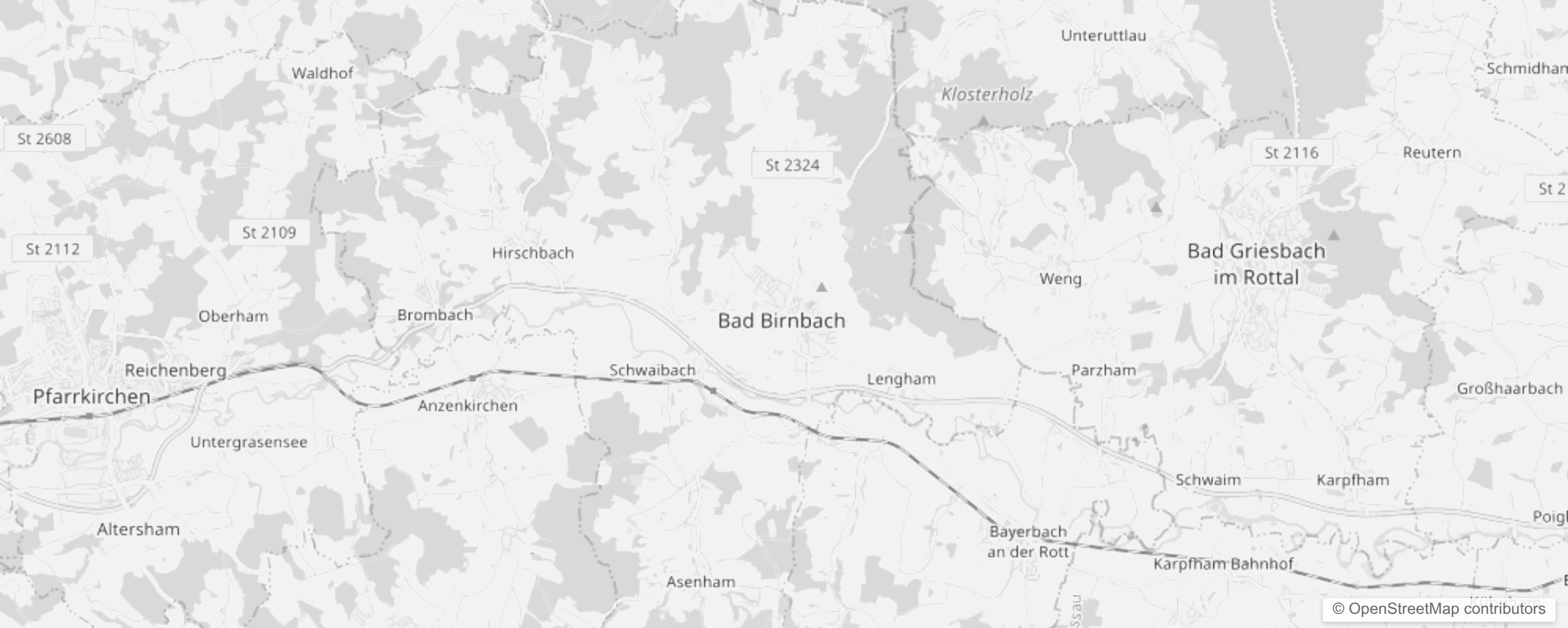 Bild von Stadtteile in Bad Birnbach