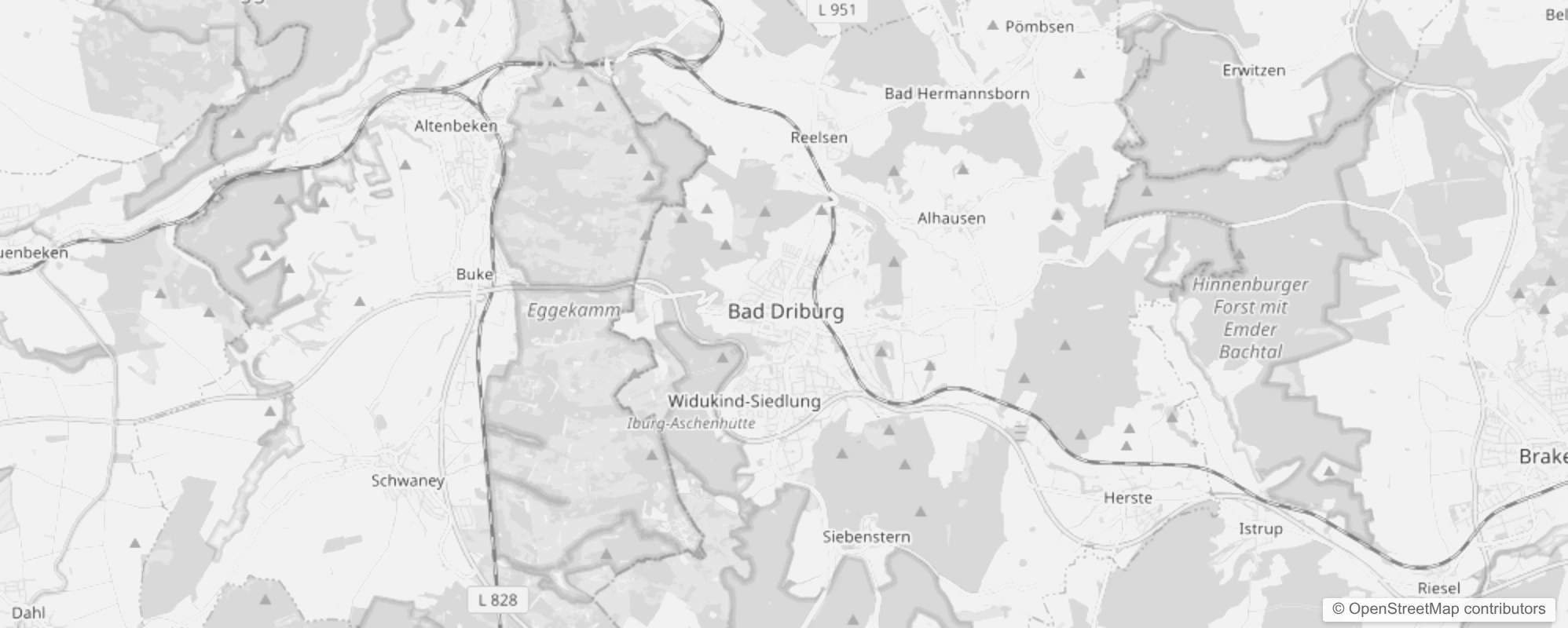 Bild von Stadtteile in Bad Driburg