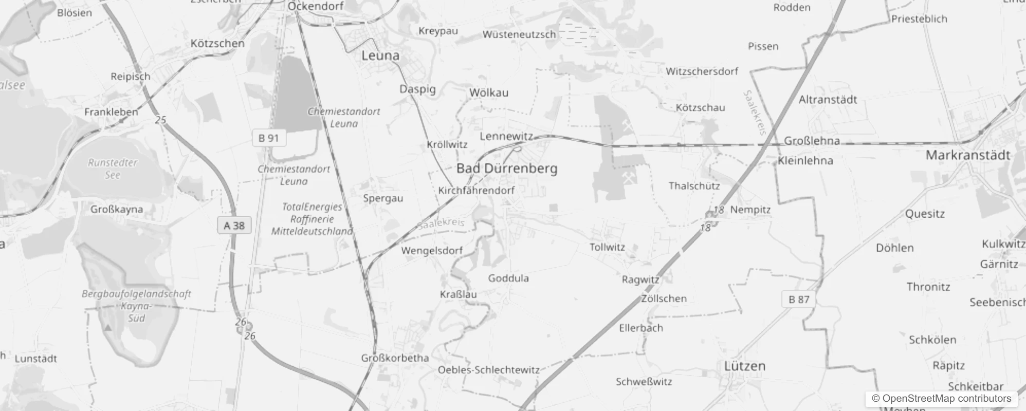 Bild von Stadtteile in Bad Dürrenberg