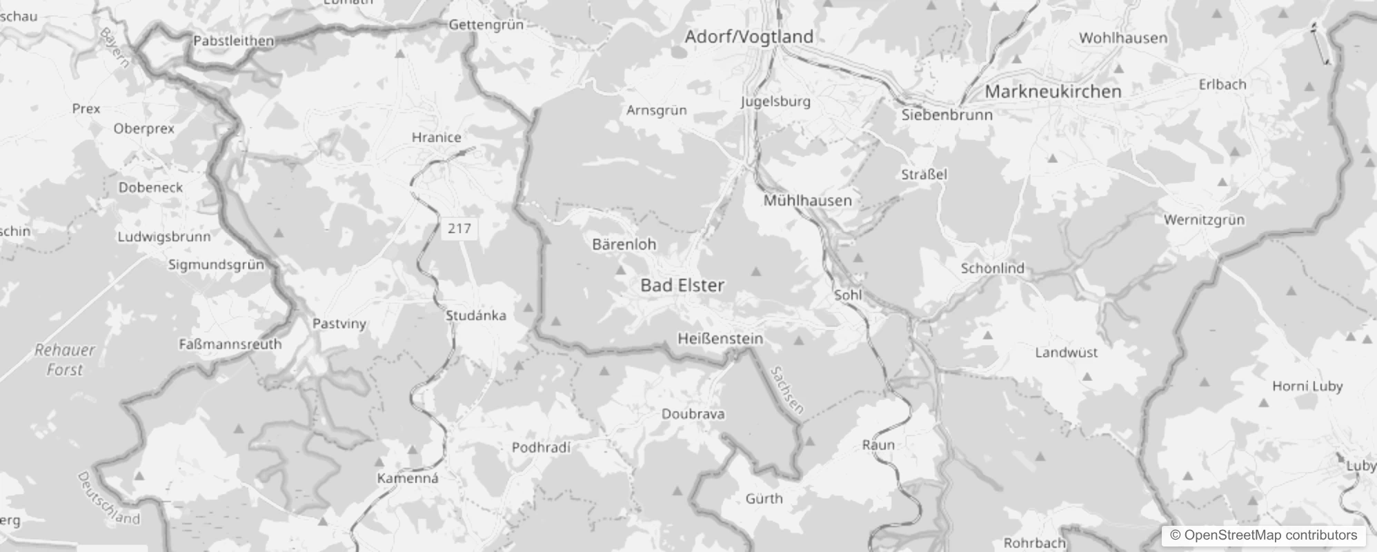 Bild von Stadtteile in Bad Elster