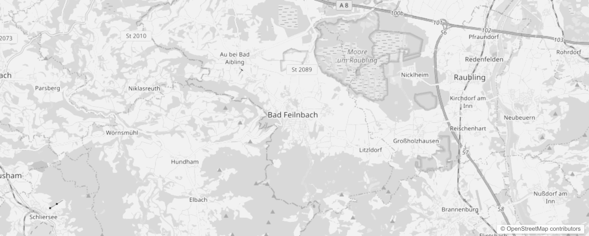 Bild von Stadtteile in Bad Feilnbach