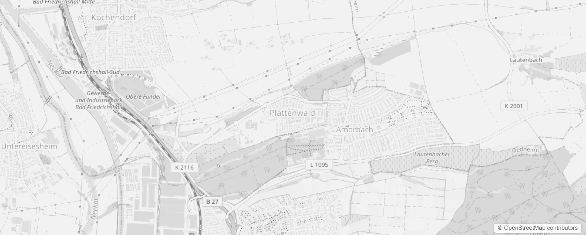 Bild von Bad Friedrichshall Plattenwald