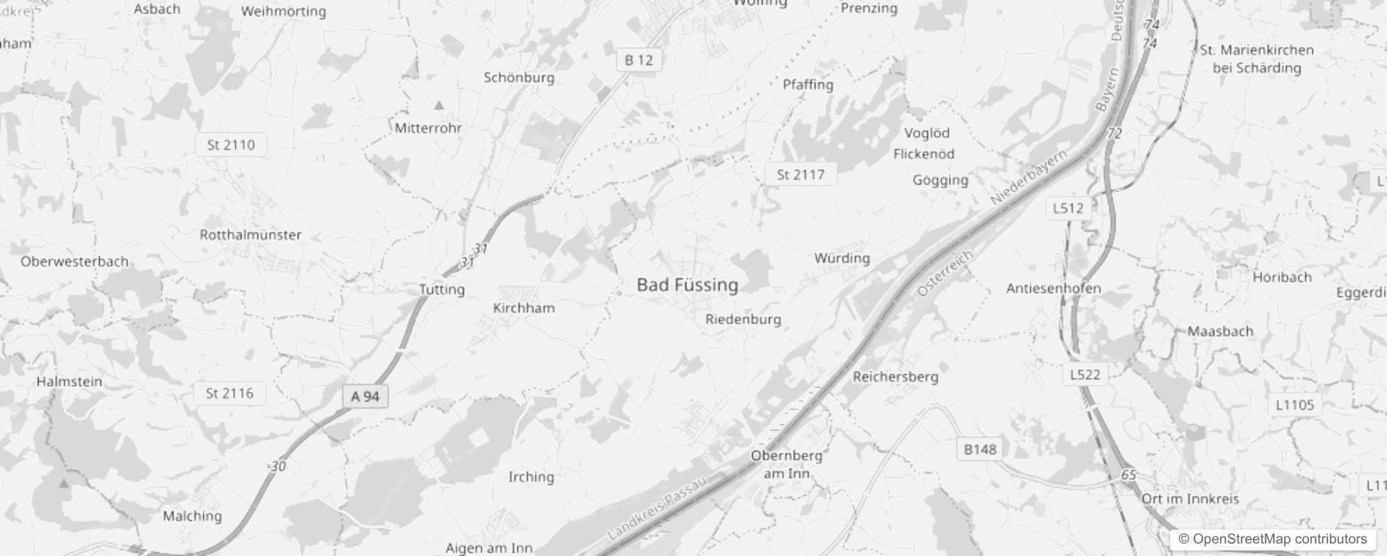 Bild von Stadtteile in Bad Füssing