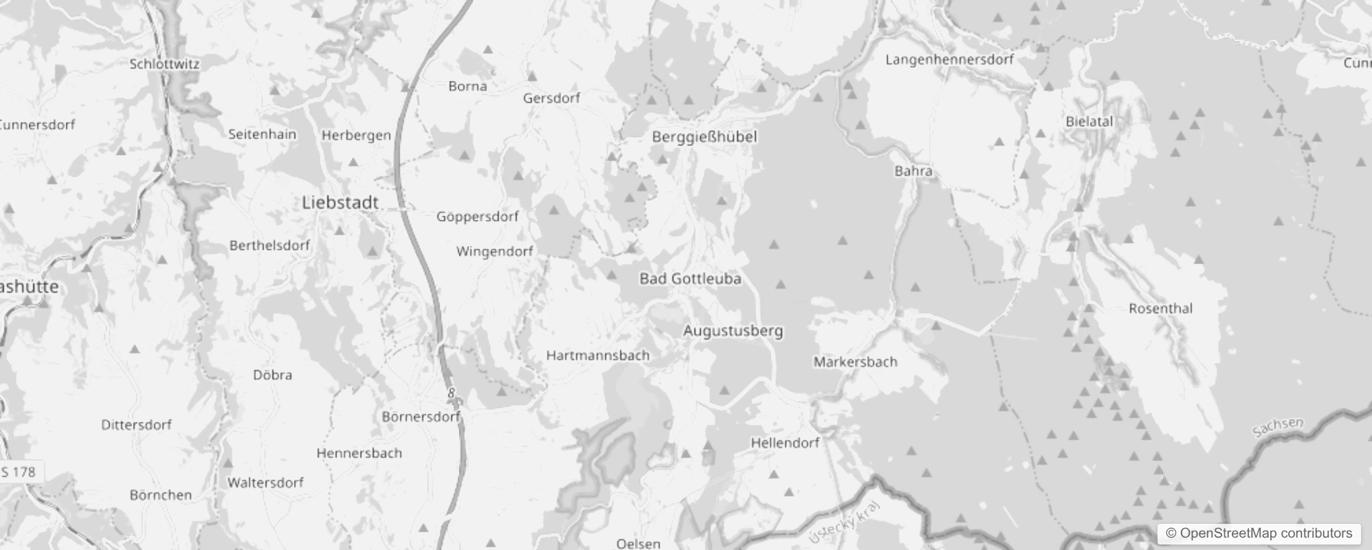Bild von Stadtteile in Bad Gottleuba-Berggießhübel