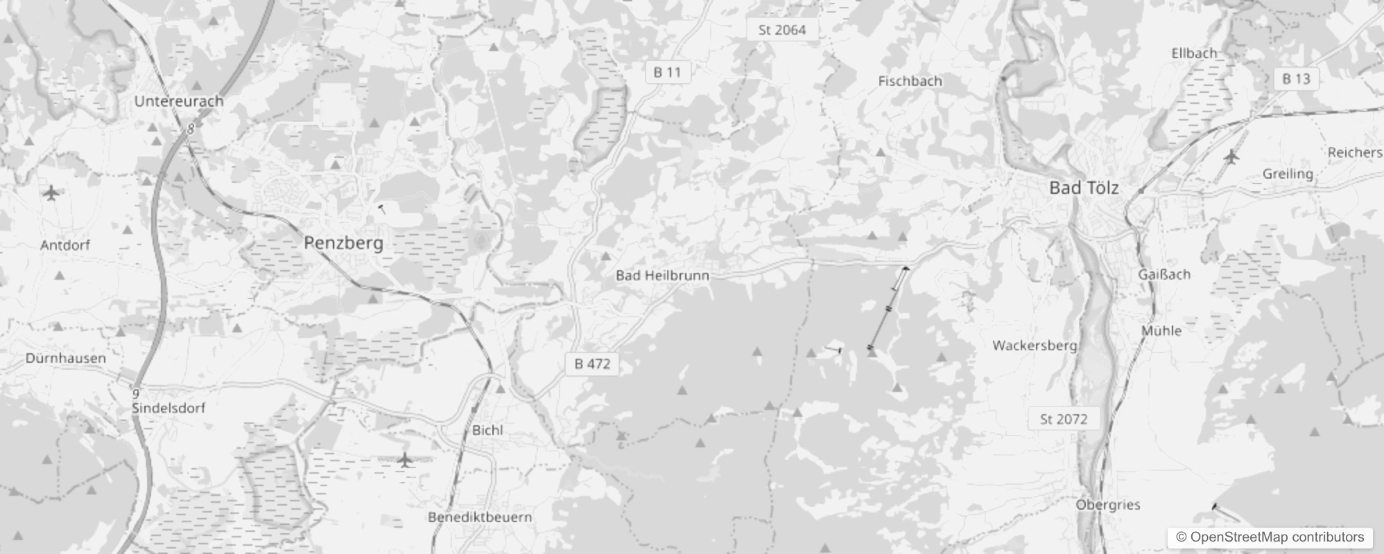 Bild von Stadtteile in Bad Heilbrunn