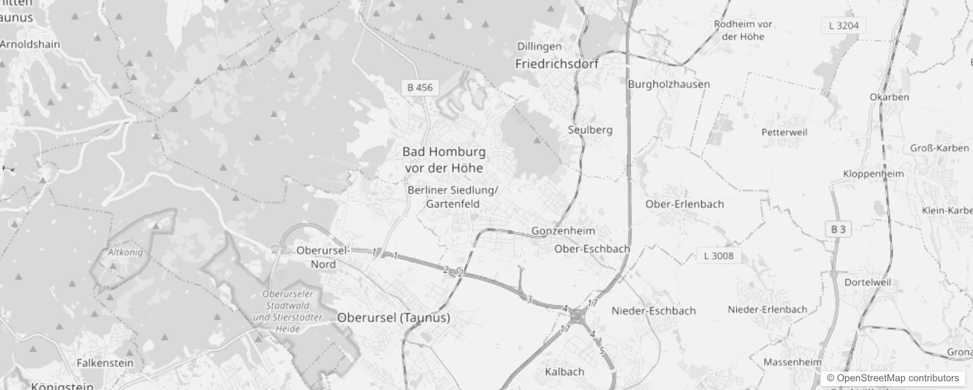 Bild von Stadtteile in Bad Homburg vor der Höhe