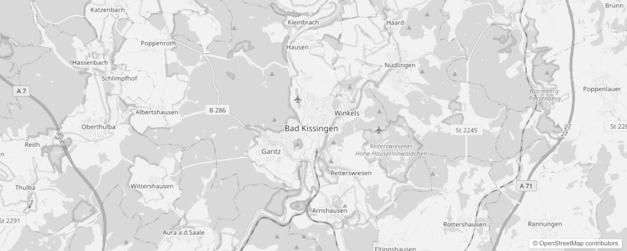 Bild von Stadtteile in Bad Kissingen
