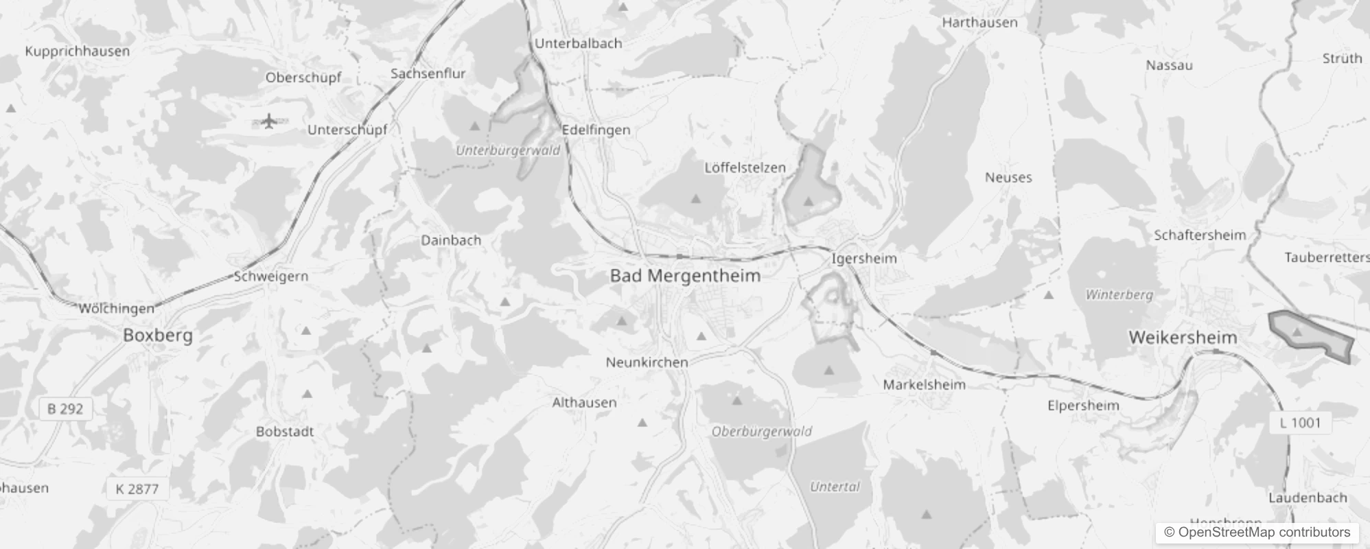 Bild von Stadtteile in Bad Mergentheim