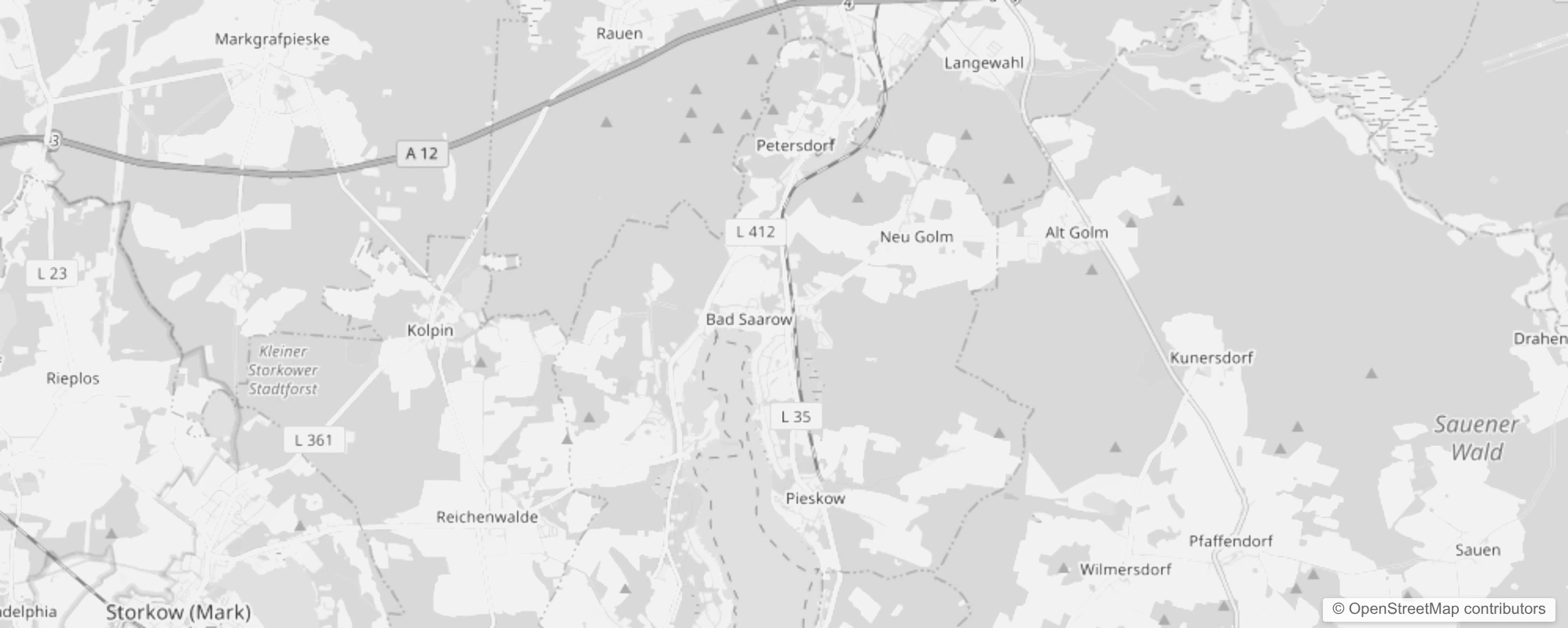 Bild von Stadtteile in Bad Saarow