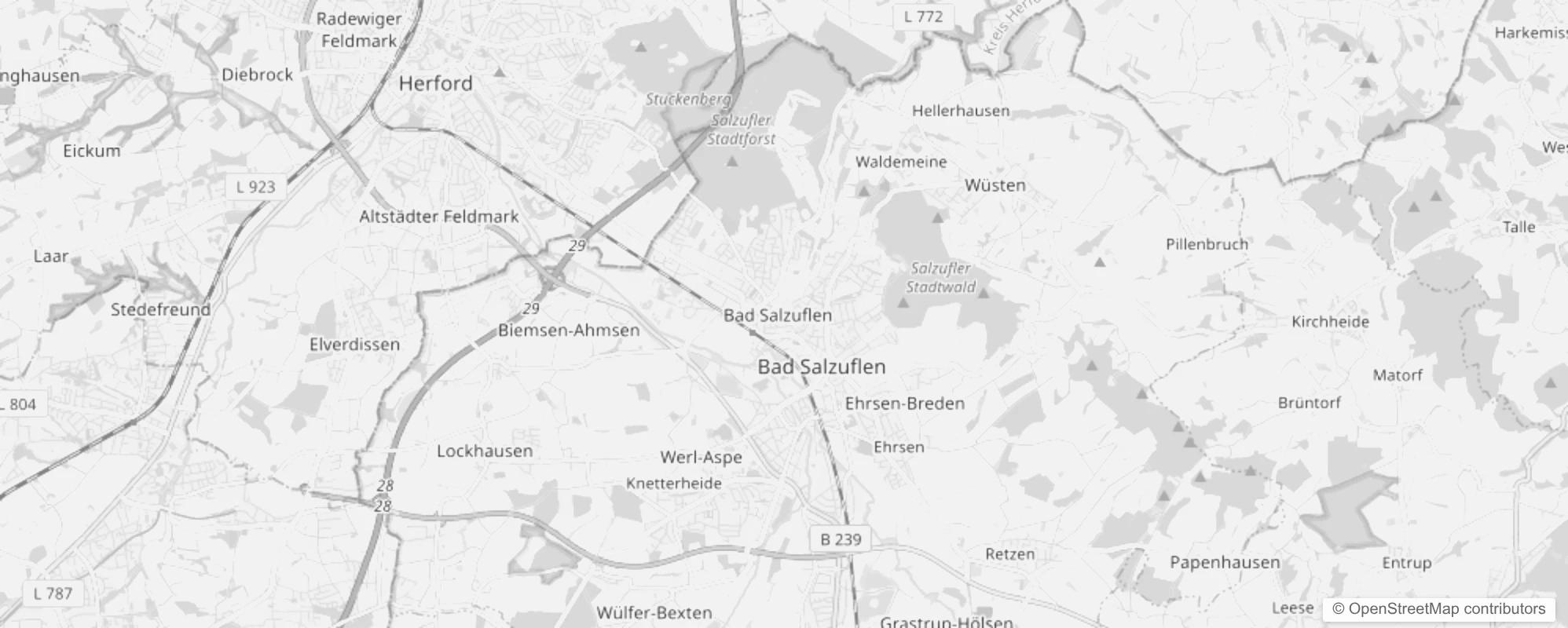 Bild von Stadtteile in Bad Salzuflen