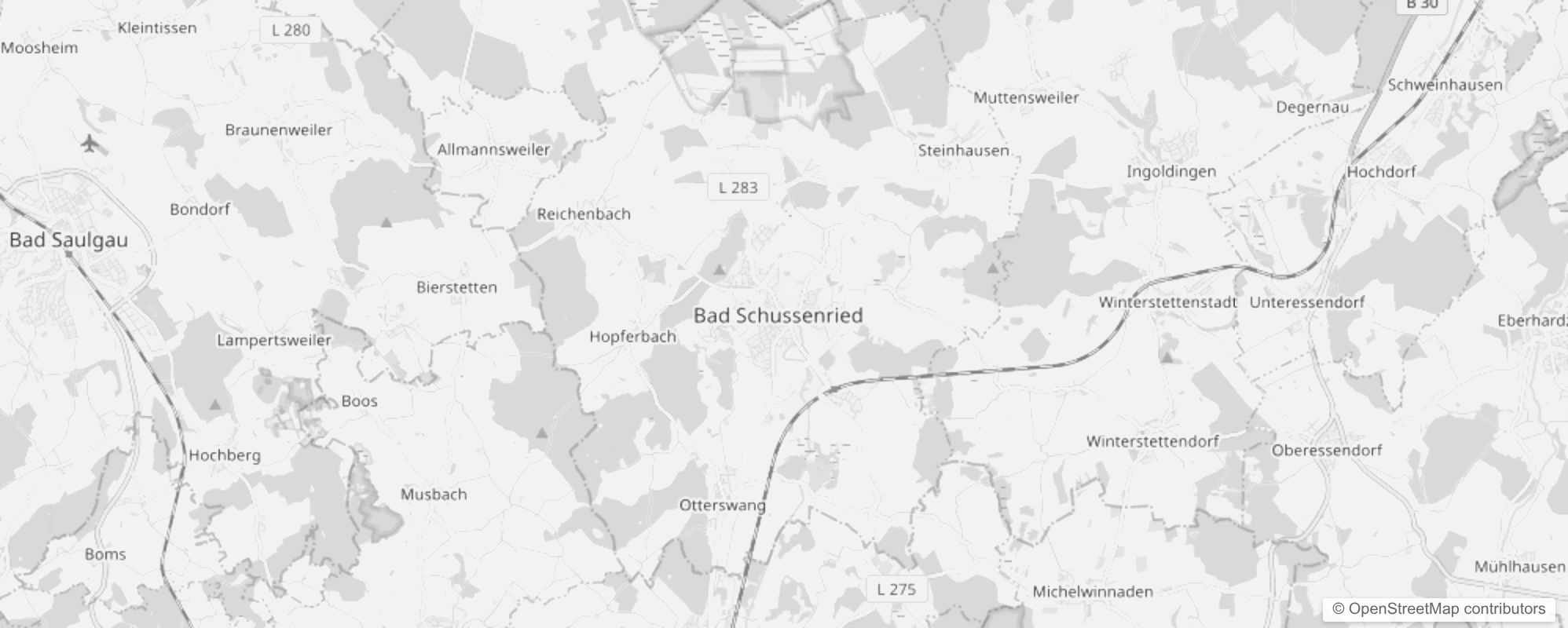 Bild von Stadtteile in Bad Schussenried