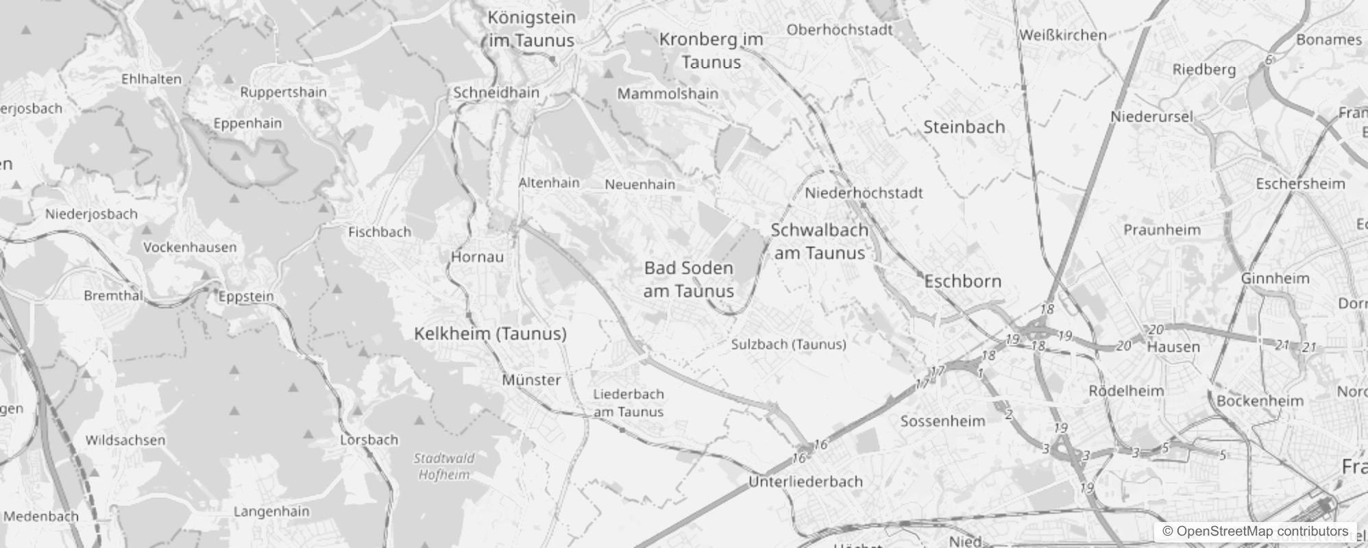 Bild von Stadtteile in Bad Soden am Taunus