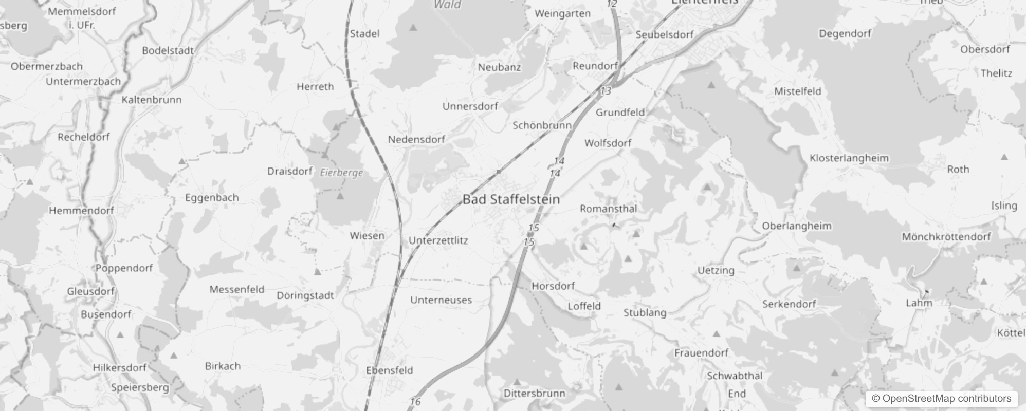 Bild von Stadtteile in Bad Staffelstein