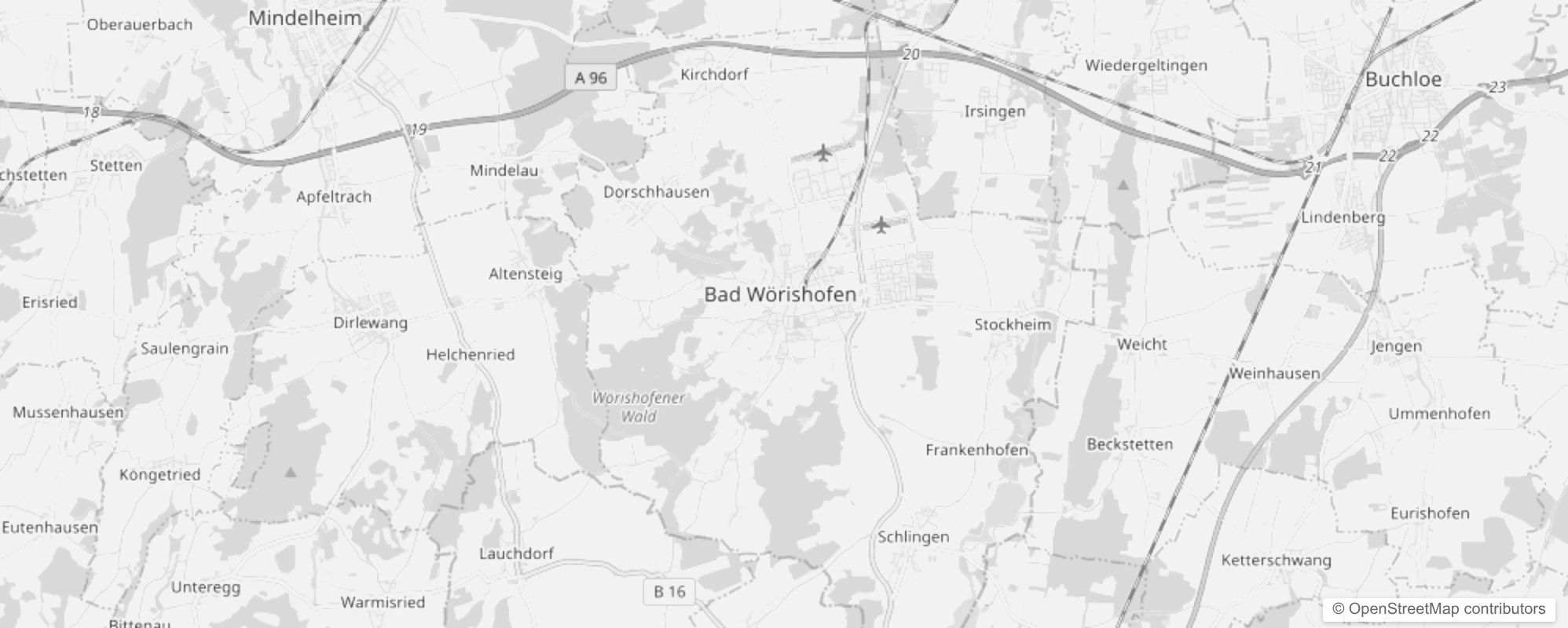 Bild von Stadtteile in Bad Wörishofen