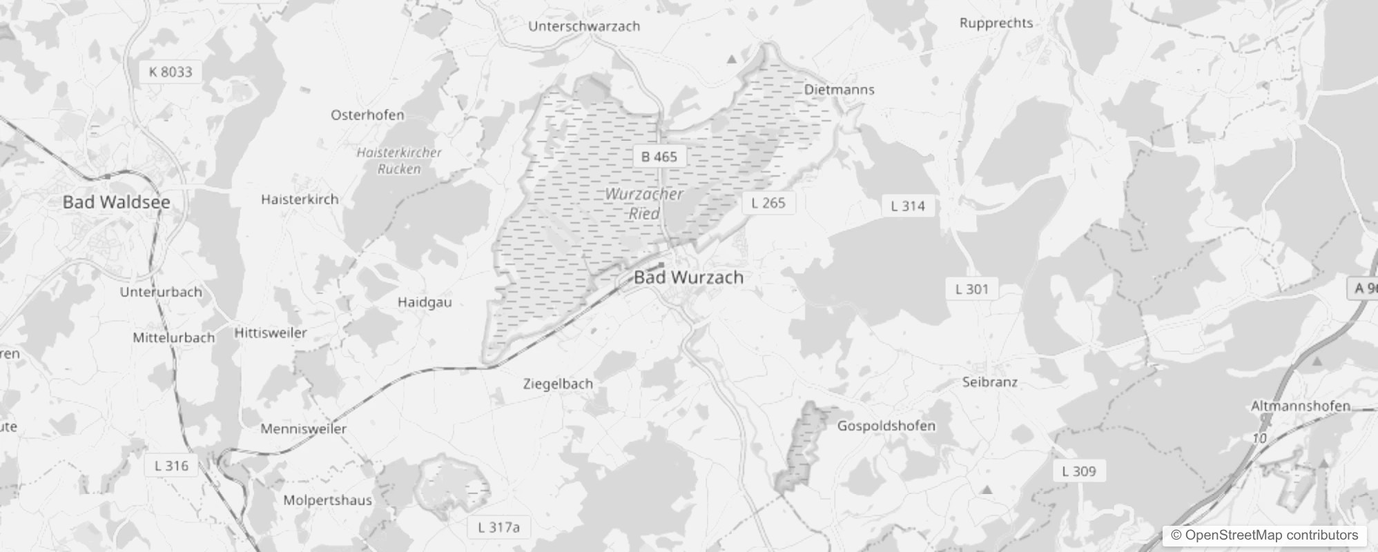 Bild von Stadtteile in Bad Wurzach