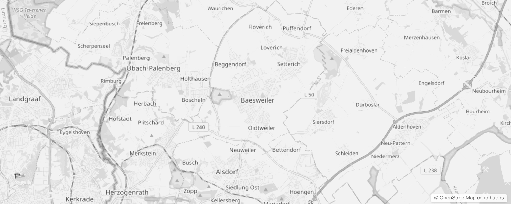 Bild von Stadtteile in Baesweiler