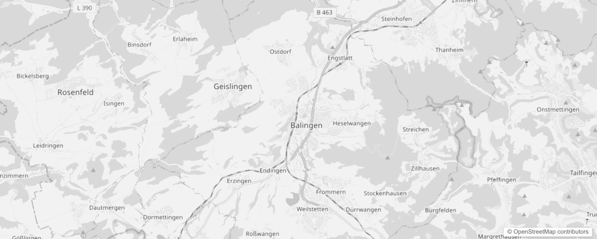 Bild von Stadtteile in Balingen