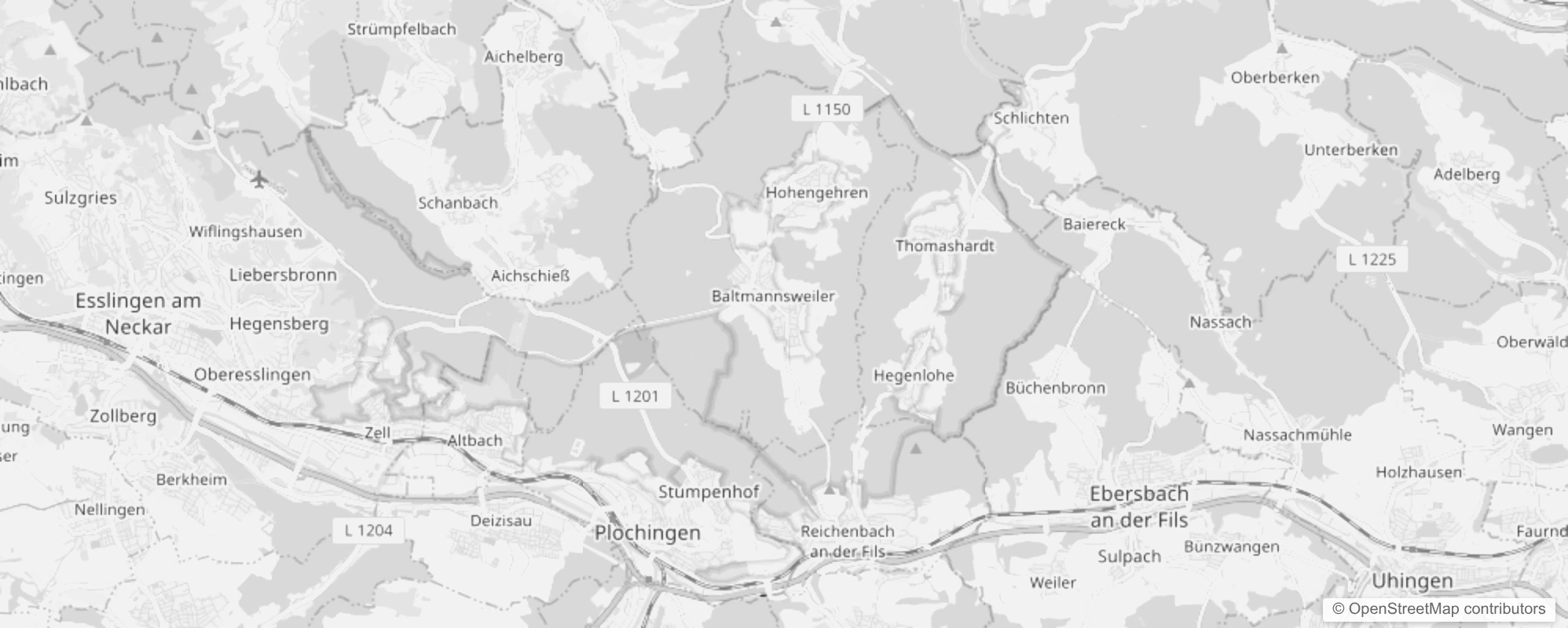 Bild von Stadtteile in Baltmannsweiler