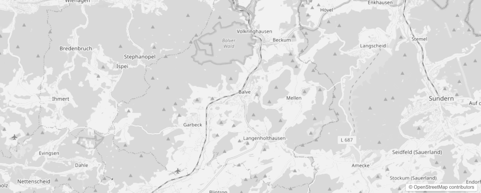 Bild von Stadtteile in Balve