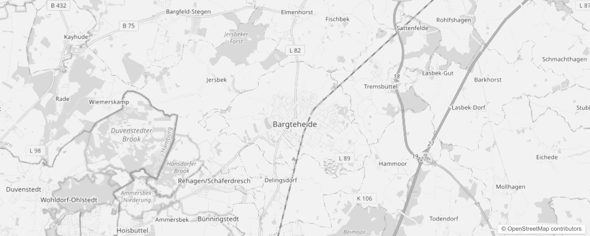 Bild von Stadtteile in Bargteheide