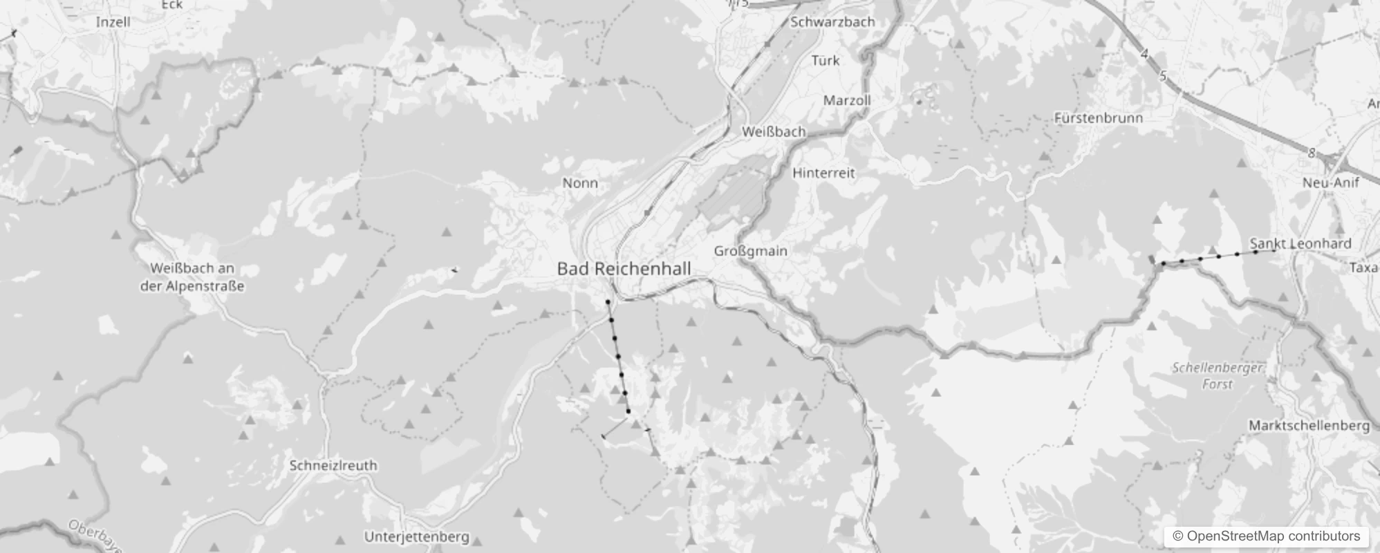 Bild von Stadtteile in Bayerisch Gmain