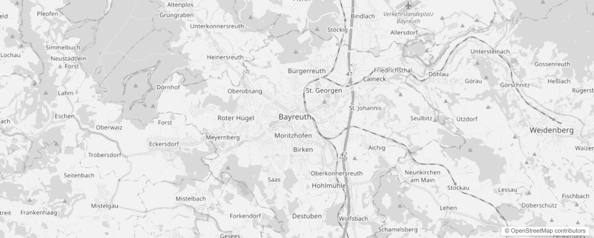 Bild von Stadtteile in Bayreuth