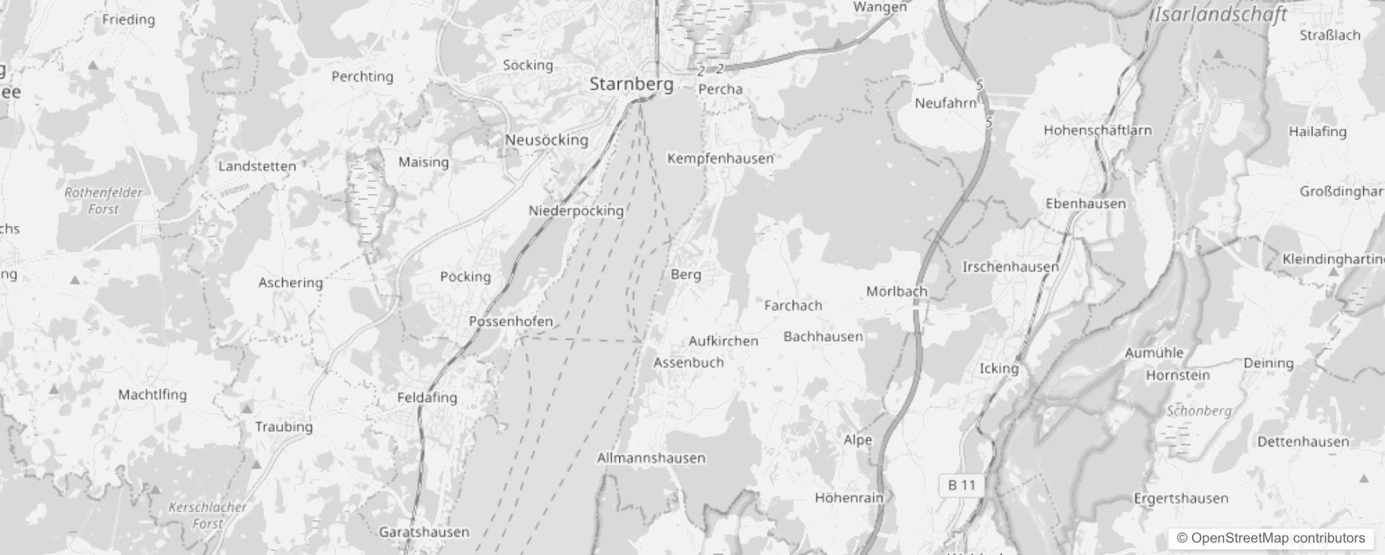 Bild von Stadtteile in Berg